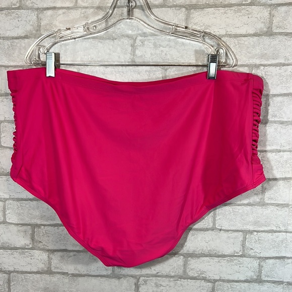 YoMoko plus size high waist bandage retro swimsuit size 4xL - Picture 6 of 16